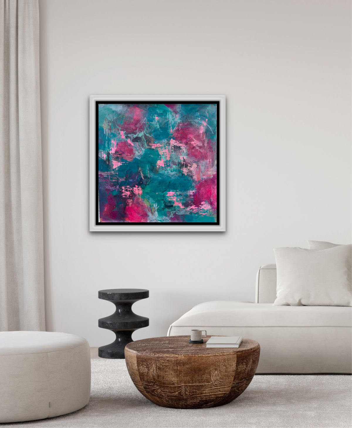 The Colors I Come Home To — Original Abstract Painting on canvas