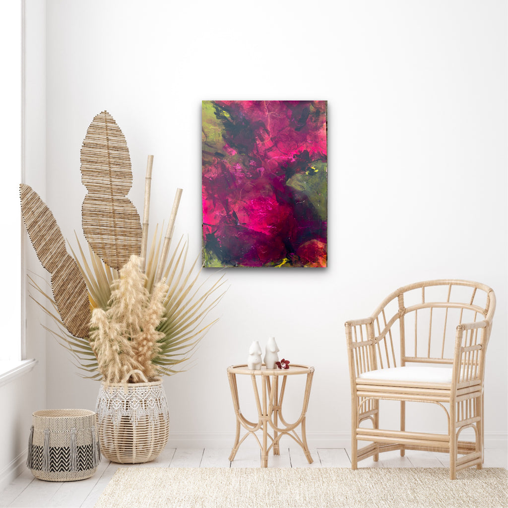 "Your Vibrancy Is Still Within You" — Original Abstract Painting on high quality paper