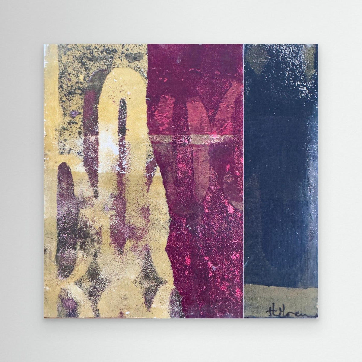 "Something Is Shifting" - Original Abstract Art Print