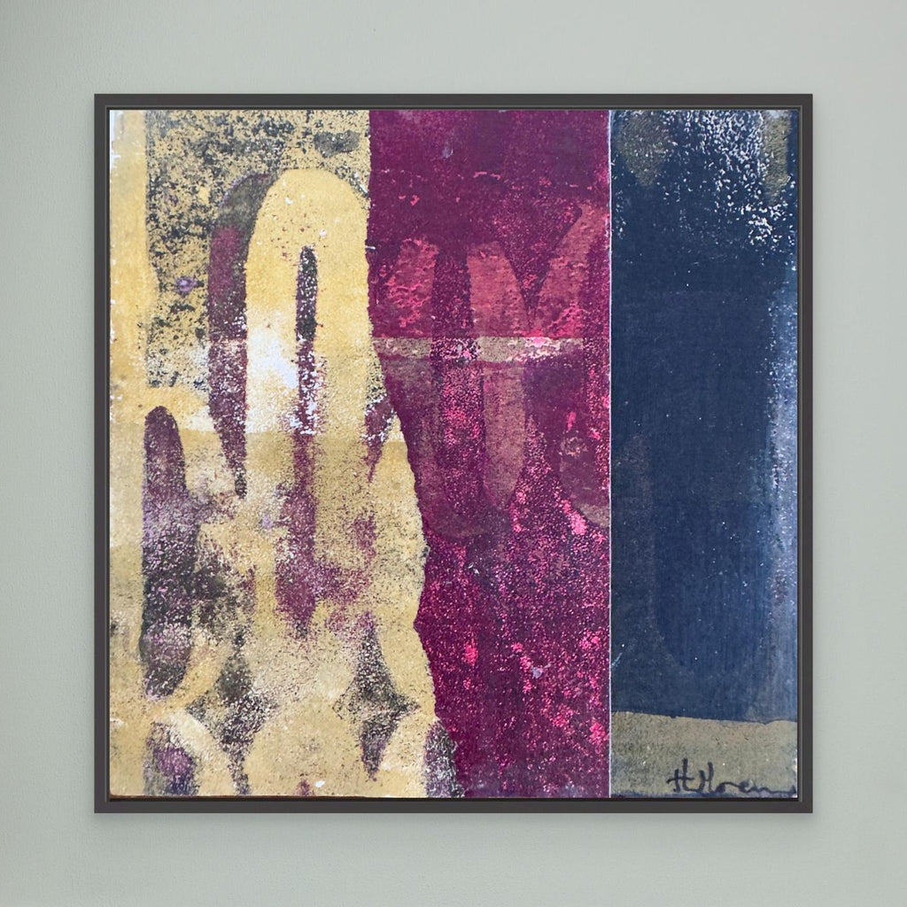 "Something Is Shifting" - Original Abstract Art Print