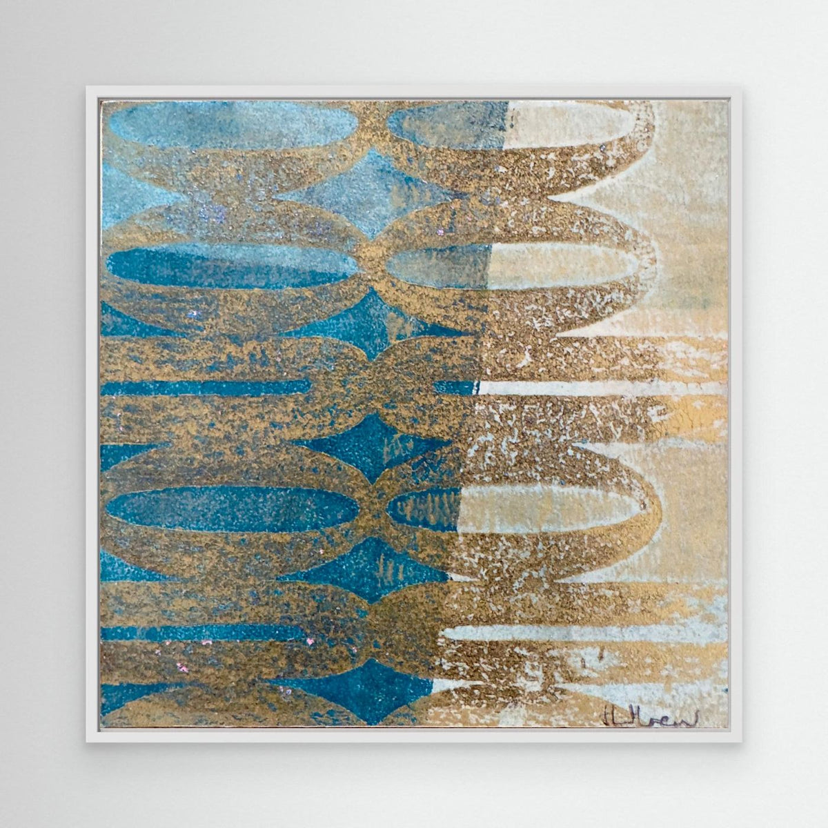 "Still Becoming" - Original Mixed Media Print