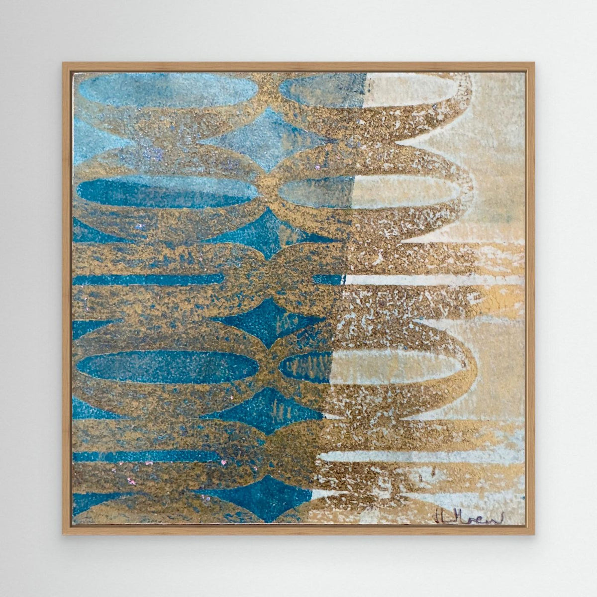 "Still Becoming" - Original Mixed Media Print