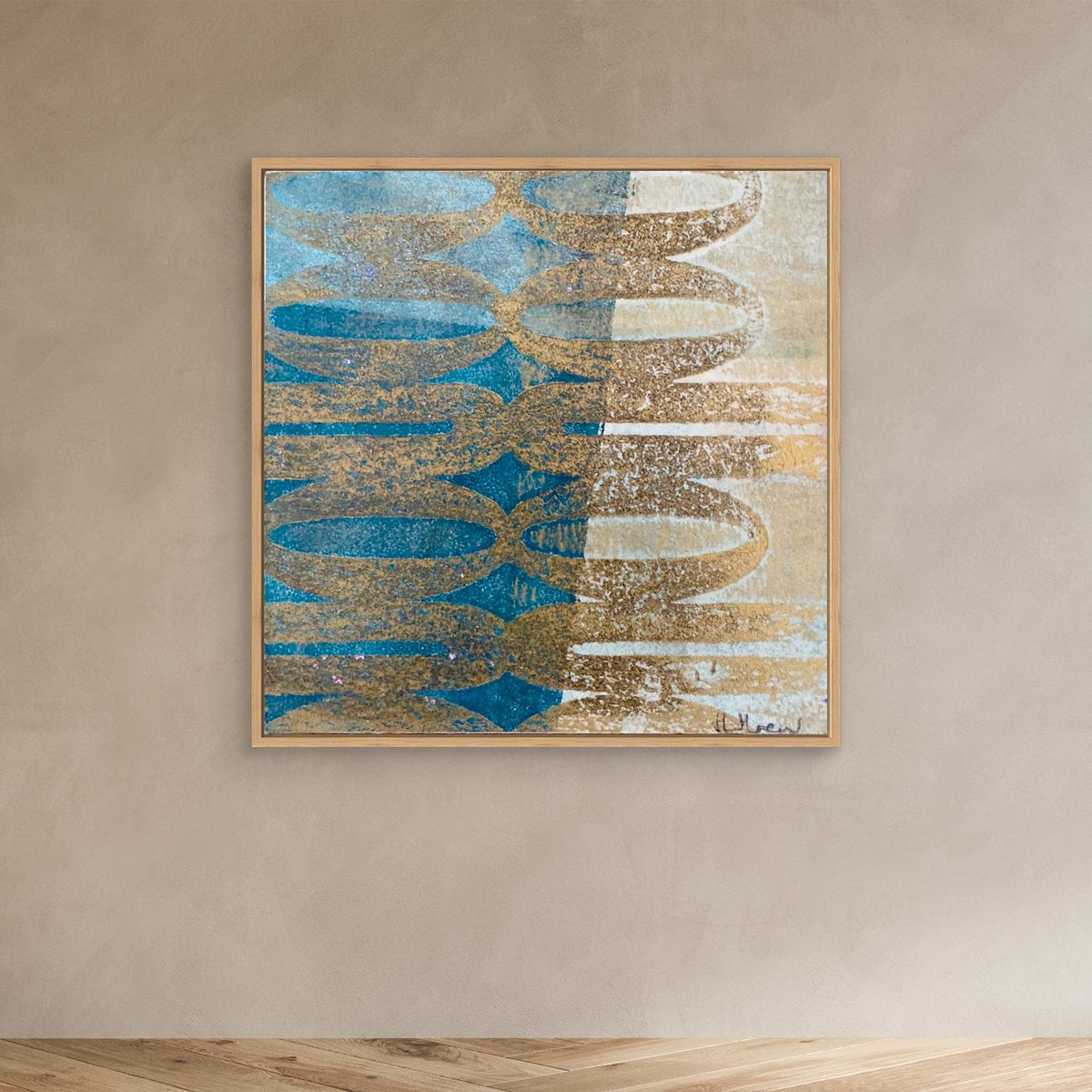 "Still Becoming" - Original Mixed Media Print