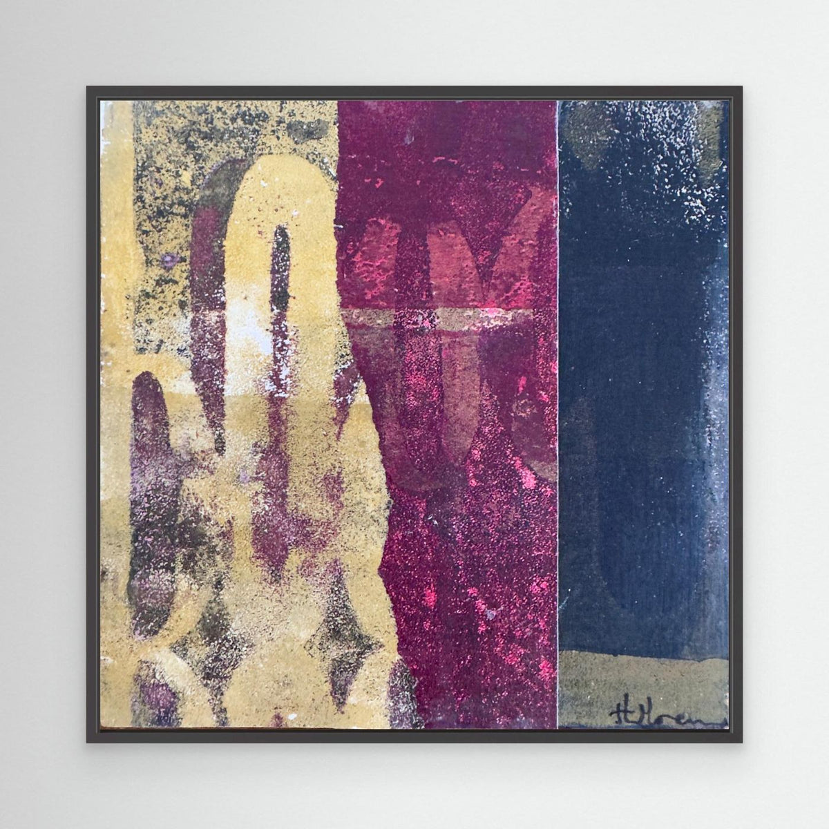 "Something Is Shifting" - Original Abstract Art Print